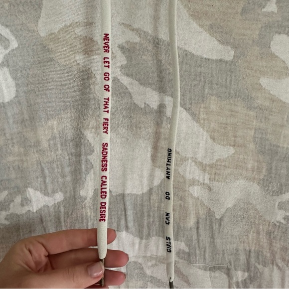 ZADIG & VOLTAIRE Nea CWV Camo Wool Hoodie (XS/S) - Picture 7 of 12